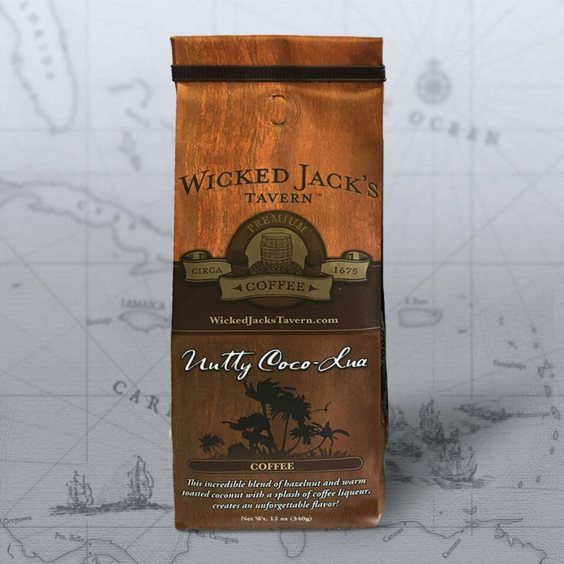 Wicked Jack's Coffee - Nutty Coco-Lua (Regular, Ground)
