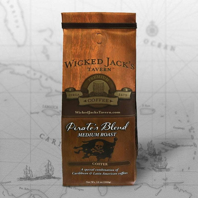 Wicked Jack's Coffee - Pirate's Blend (Regular, Ground)
