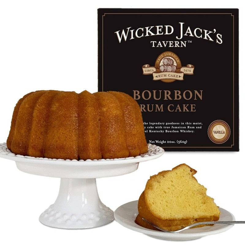 Wicked Jack's Rum Cake - Bourbon Rum Vanilla