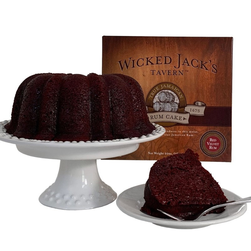 Wicked Jack's Rum Cake - Red Velvet Rum
